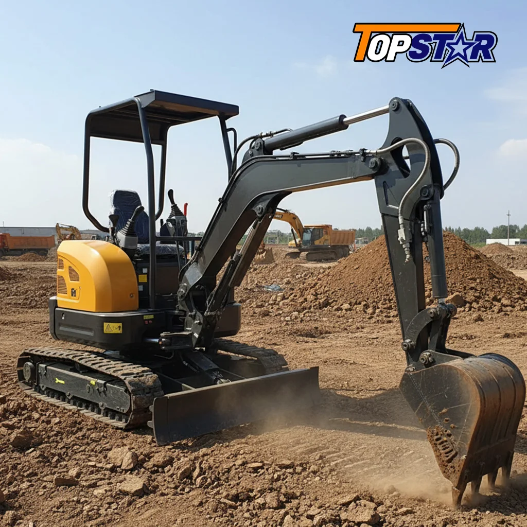 

3-тонный мини-экскаватор с высокой эффективностью, сертифицированный EPA, компактный экскаватор для садоводства, прямые поставки с завода