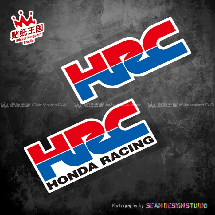 لهوندا HRC CBR1000RR CBR600RR CBR650R CBR500R CBR300R CBR250RR موتور دراجة الشارات دراجة نارية مقاوم للماء ملصقات 02