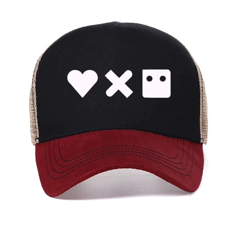 

Love Death Robots Men Baseball Cap Hot Sale New Hip hop hats For Men Cotton Dad Hat summer Mesh Breathable Trucker hat