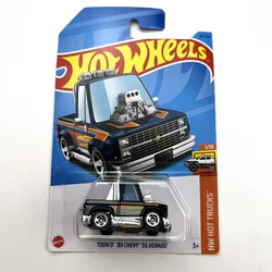 2023-93 Hot Wheels Cars TOON'D 83 CHEVY SILVERADO 1/64 Metal Die-cast Model Collection Toy Vehicles