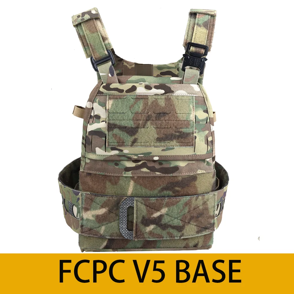 New Version Hunting Vest Base Ferro V5 FCPC Plate Carrier Base Modular Quick Release Portable Molle Training