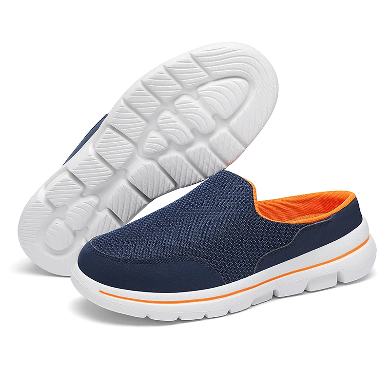 

Men's Summer Breathable Home Indoor Slippers, Men's Flat Outdoor Casual Shoes
