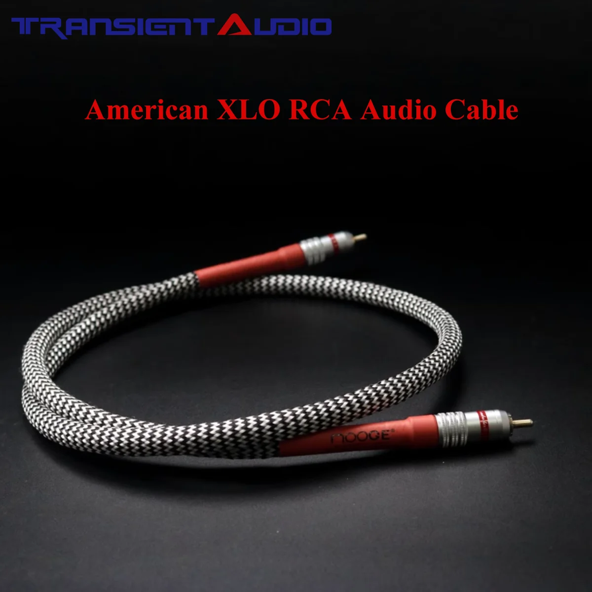 TRANSIENTHI-FIAUDIO American XLO HT4 Silver-Plated Signal Cable Digital Coaxial Cable for DAC Decoder Amplifier RCA Audio Cable