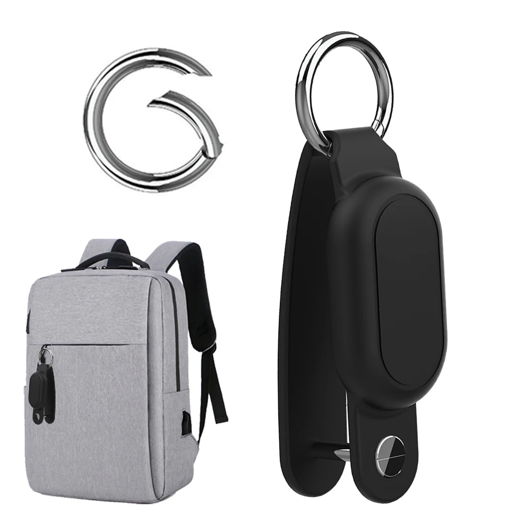 Silicone Case Key Organizer Keychain IPX8 Waterproof Smart GPS Tracker Cover Anti-Lost Protective Case for SmartTag2 Finder