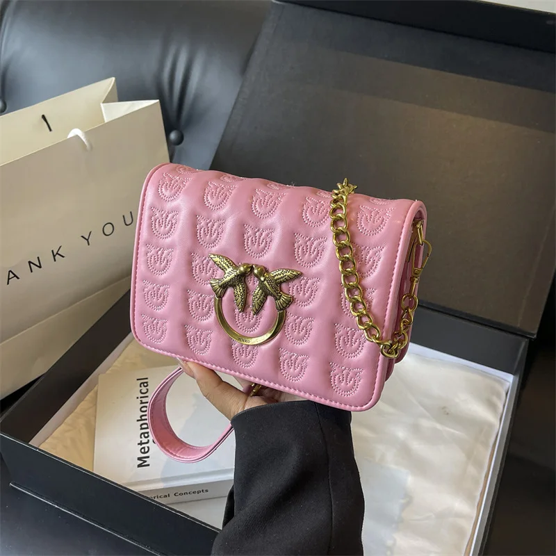 

New 2026 Women's Designer Crossbody Bag, Premium Metal Chain Strap, Unique Convertible Shoulder Purse, Minimalist Chic