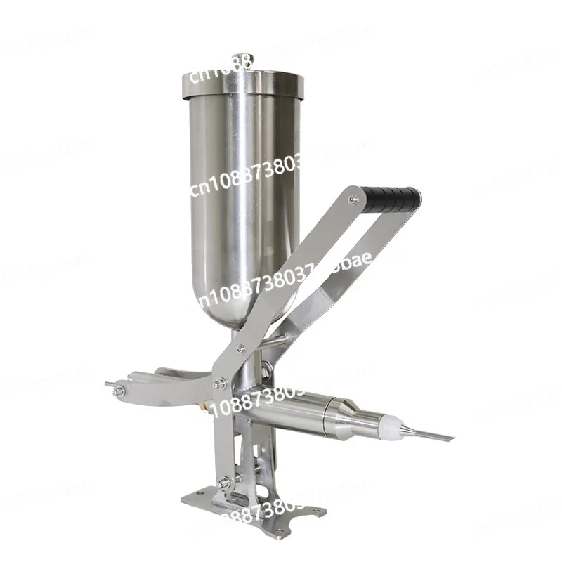 Puff Bread Biscuit Core Filling Machine Filling Cream Fruit Chocolate Equipment Manual Electric Filling Machine Cake