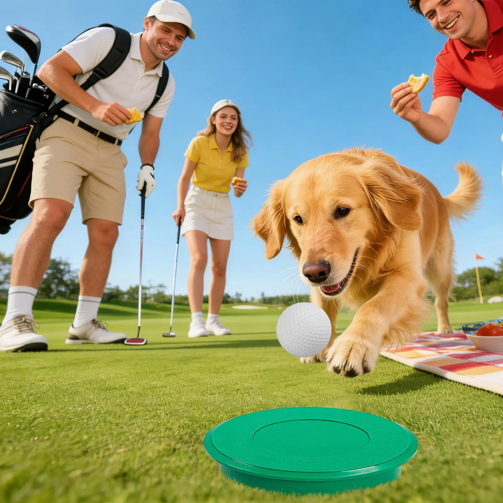 

6 шт./компл., крышка отверстия для гольфа, водонепроницаемые защитные крышки, заглушки с зелеными отверстиями для тренировок, занятий спортом на открытом воздухе, садовый лужайка