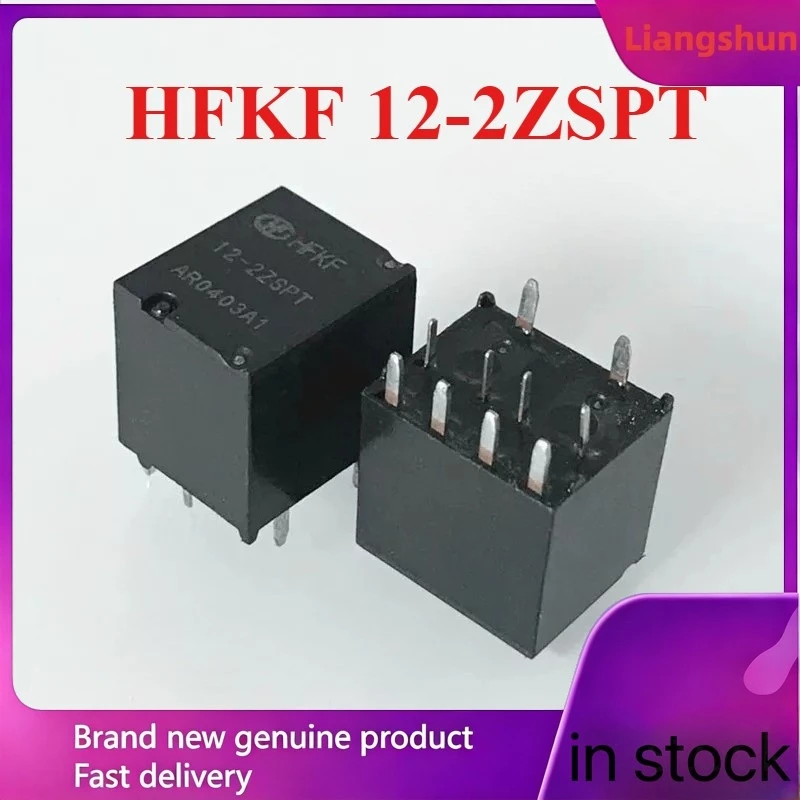New 5pcs/lot  HFKF 12-2ZSPT 10pins HFKF-T 12-2ZSPT automotive relay