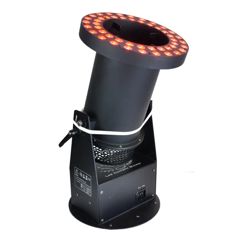 LED electric rainbow machine stage special effects event atmosphere spray machine opening LED paper spray machine