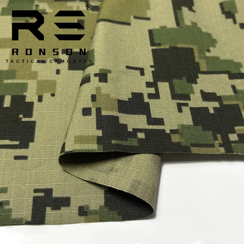 hot sale 50% Nylon 50% Cotton Ripstop fabric Mexico camo NYCO5050 tactical fabric use for uniform in stock