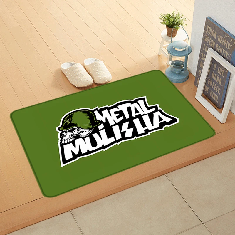 House Entrance Doormat Hallway Carpet Metal Mulisha Living Room Rugs Foot Carpets Bathroom Rug Floor Mats Non-slip Home Decor