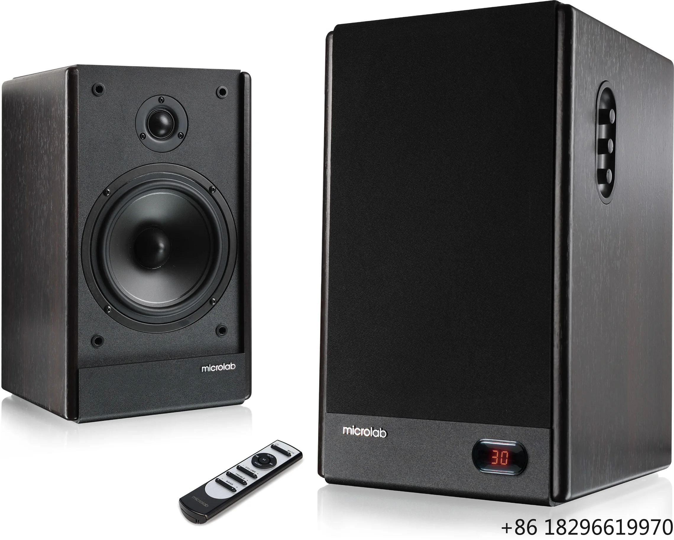 Portable Home Theater Multimedia System Big Sound Speakers Professional Hifi 130W 2.0 Bookshelf Speaker