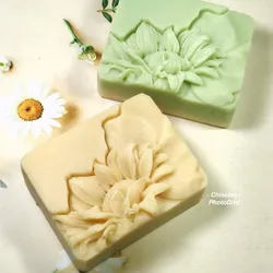 Beautiful Sunflower Soap Mold Handmade Silicone Sunflower Soap Molds Scented Candle Epoxy Resin Mould Cake Art Crafts Moulds