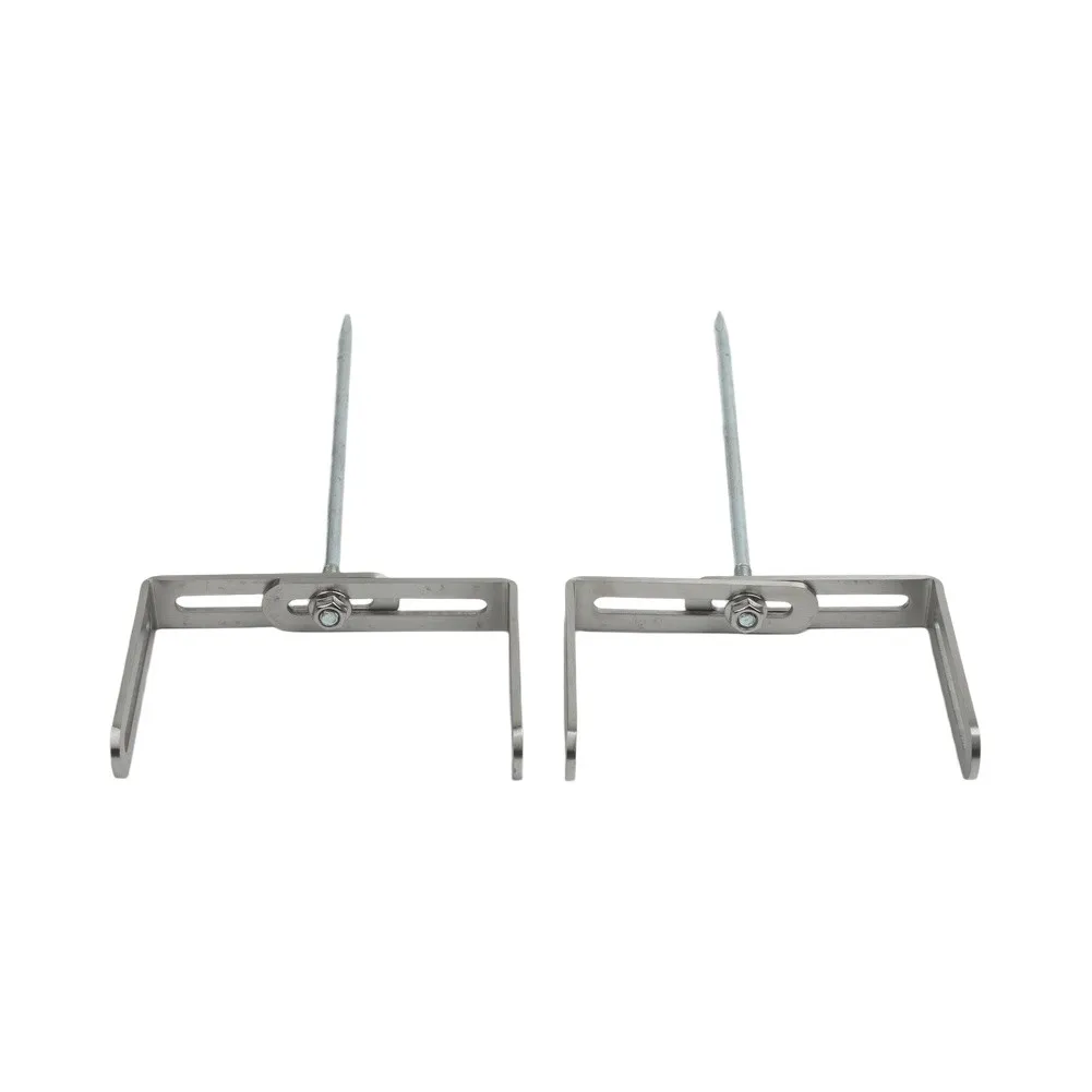 Secure Drainage System Downspout Brackets Rainwater Diversion for versatile Outdoor Brackets Fully Adjustable Design