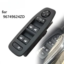 1PC Electric Master Power Window Control Switch for PEUGEOT 96749624ZD  208 2008 2013-2018 Front Left Driver Side Lifter Button