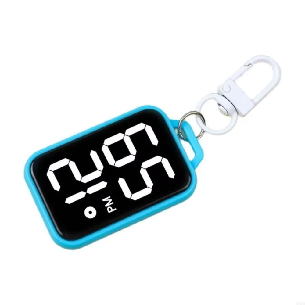 Digital Display Electronic watch Portable One-Button Operation Student electronic watch Bright LED Lighting Mute