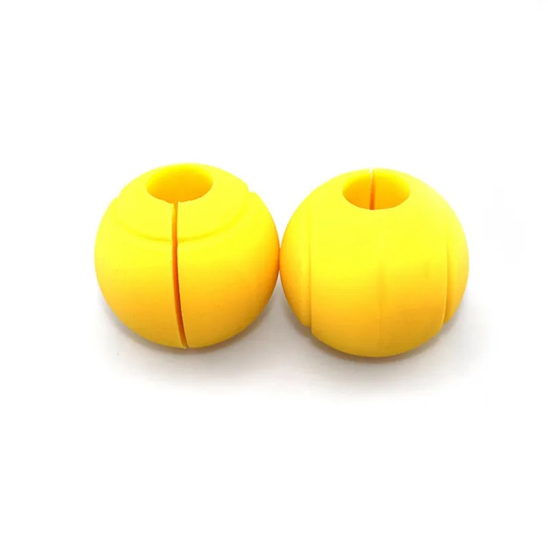 1pc Round Barbell Dumbbell Grips for Fat Bar Training in CrossFit Pull Up Weightlifting Support Bodybuilding Handle Grips Ball