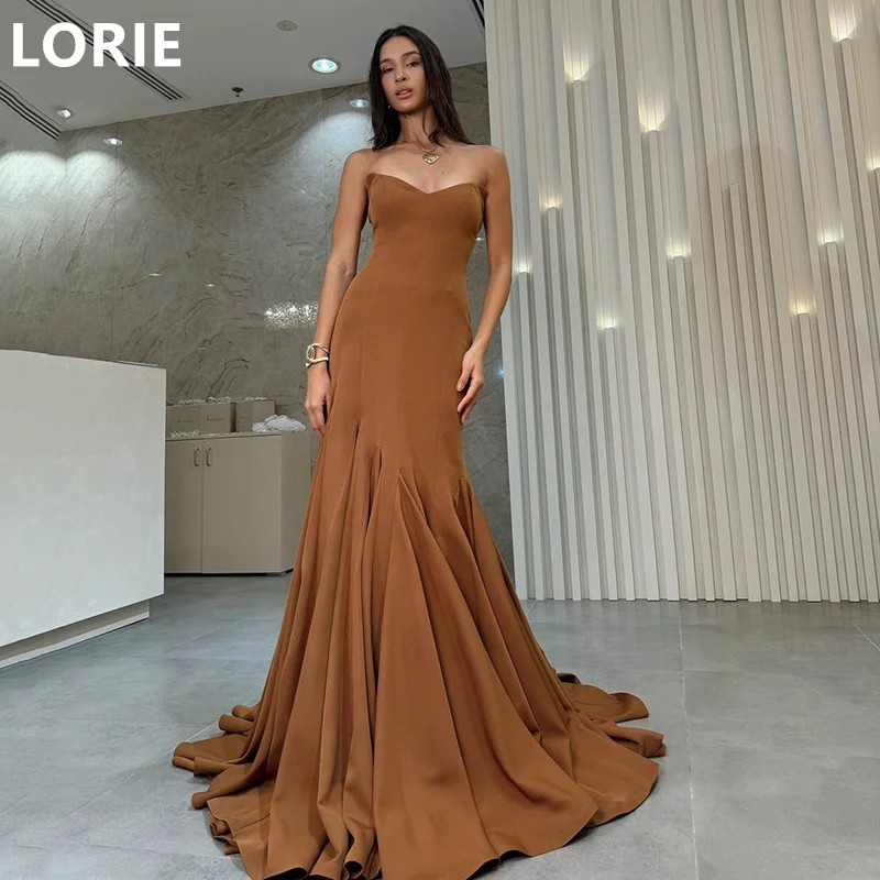 LORIE A-line Sleeveless Bridesmaid Dress Sweathear Backless Bridsmaid Dresses Pleat Sisters Group Bridesmaid Customized