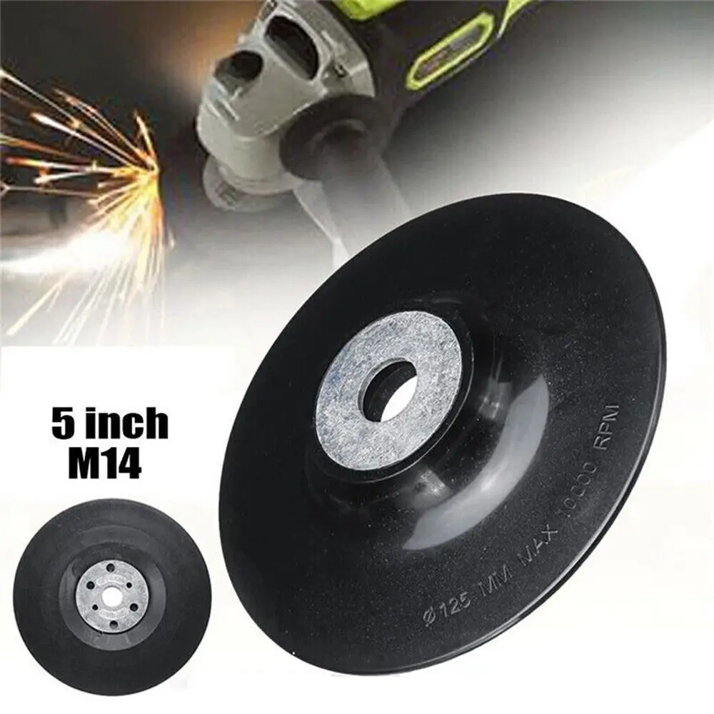 Imagem -06 - Fiber Backing Pad para Angle Grinder Disco Sander Lixa Lixadeira Resina 47 12200 Rpm Backing Tool