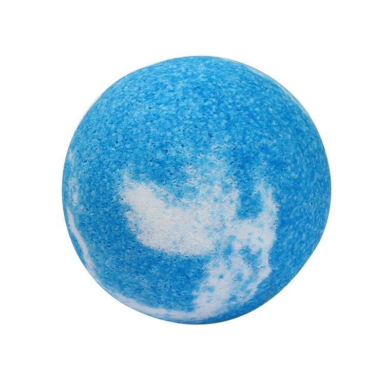 Joyous minyak esensial langit biru, minyak esensial bola mandi gelembung Peppermint pelembab Pop 100g