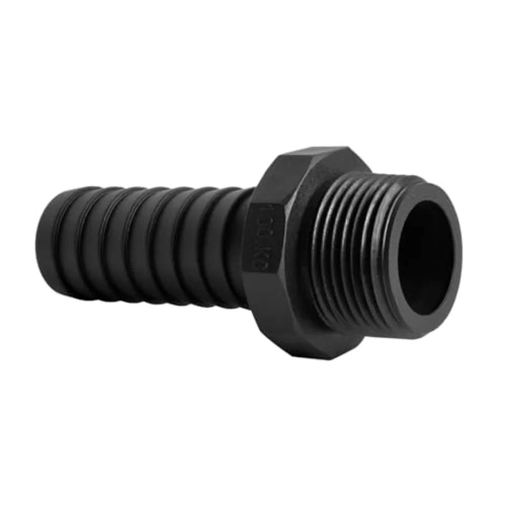 

Набор из 5 пластиковых фитингов для шлангов с наружной резьбой NPT, подходящих для приложений под высоким и широким температурам