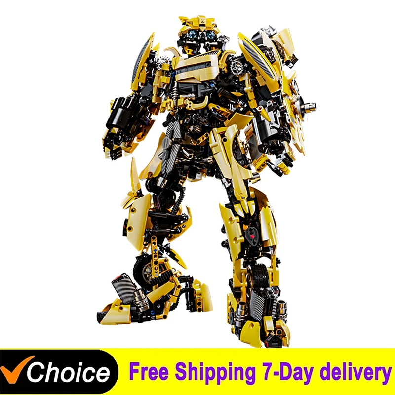 ตัวต่อหุ่นยนต์แปลงร่างขนาดใหญ่ 2688 ชิ้น คุณภาพสูง แบบจำลองหุ่นยนต์ ของตกแต่งโต๊ะทำงาน ของเล่นเด็ก ของขวัญ