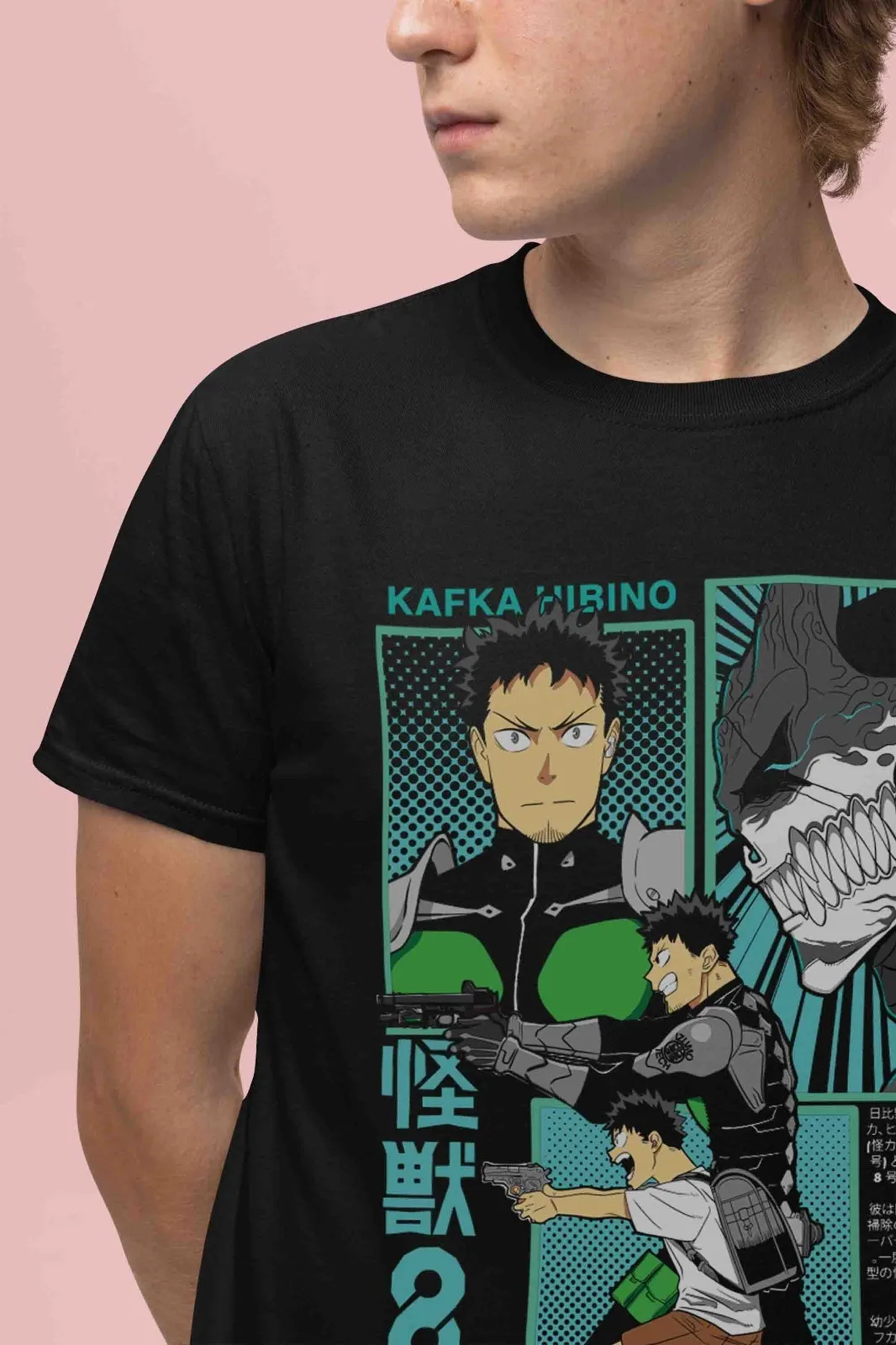 Kaiju N 8 Shirt Kafka Tshirt Mina Ashiro T-Shirt Reno Kikoru Top Isao Anime Tee