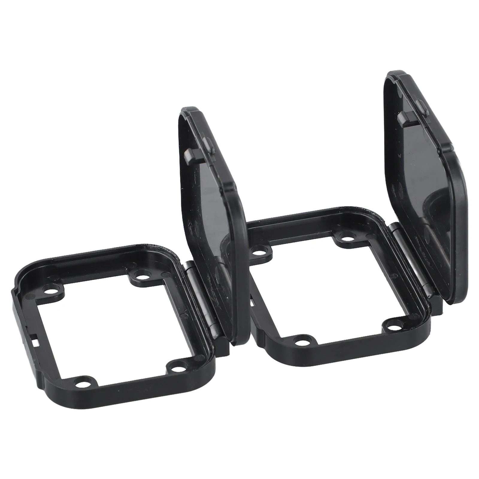 50A Flush Mount Bracket Cover for 600V Socket Panel Mounting Compatible with RV Yacht Bus and Large Vehicle Electrical Systems