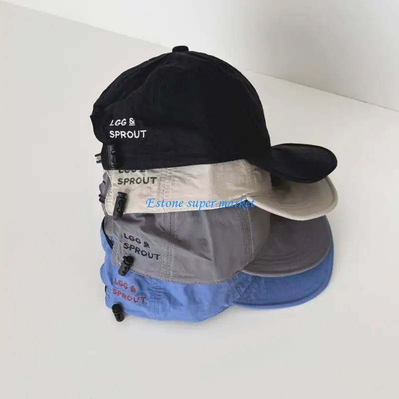 

090B Lightweight Quick Dry Kids Baseball Caps Breathable Baseball Caps Offer UPF50+ Sun Protections for Outdoor Fun Ages 3 to 12