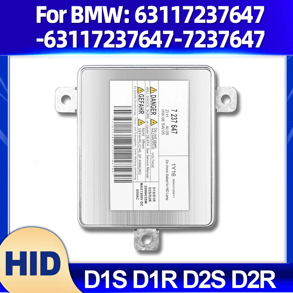 

35 Вт D1S D1R HID ксеноновый балласт для фар D2S D2R HID ксеноновый балласт OEM 7237647 для BMW: 63117237647-63117237647-7237647