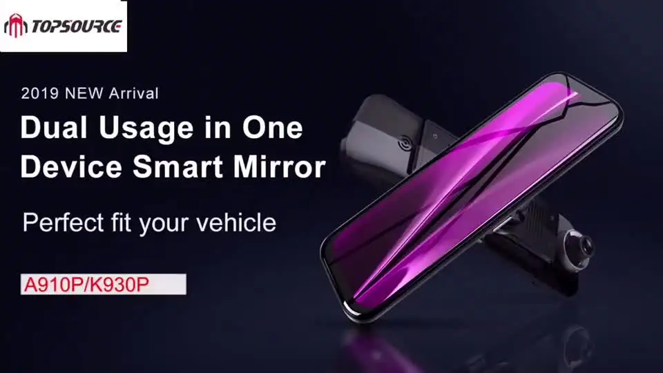 ADAS Car Android Mirror 4G DVR Camera 10