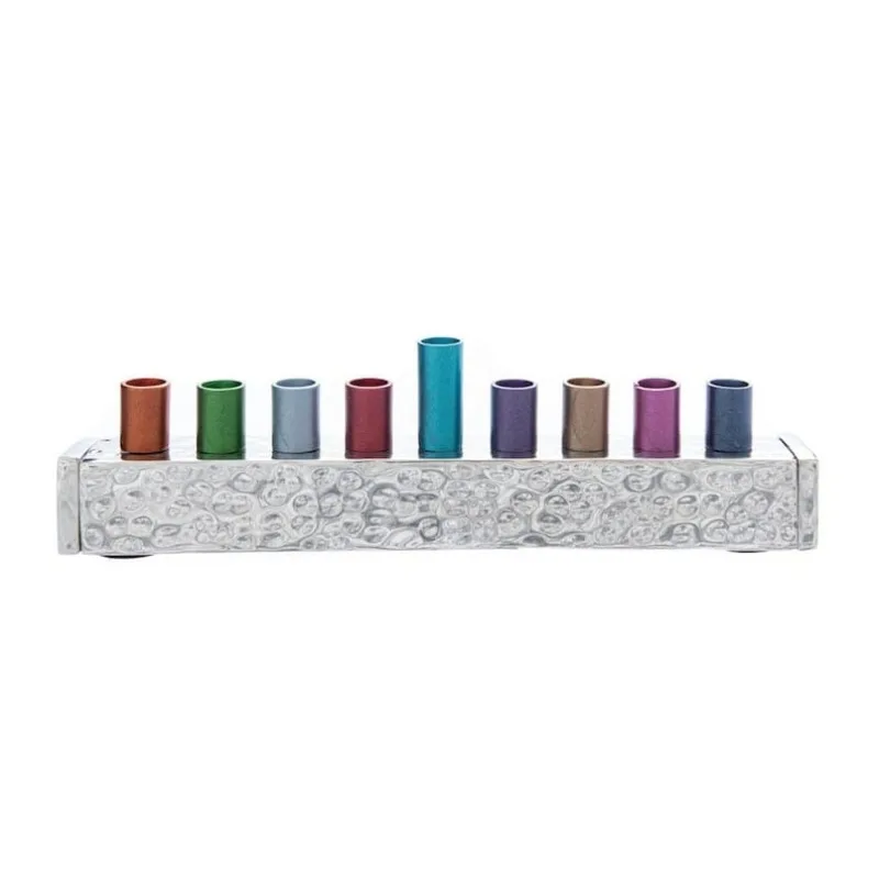 

Amazing Appearance Hanukkah Tableware Decorative Candlestick Creative Gold Metal Handmade Candlestick