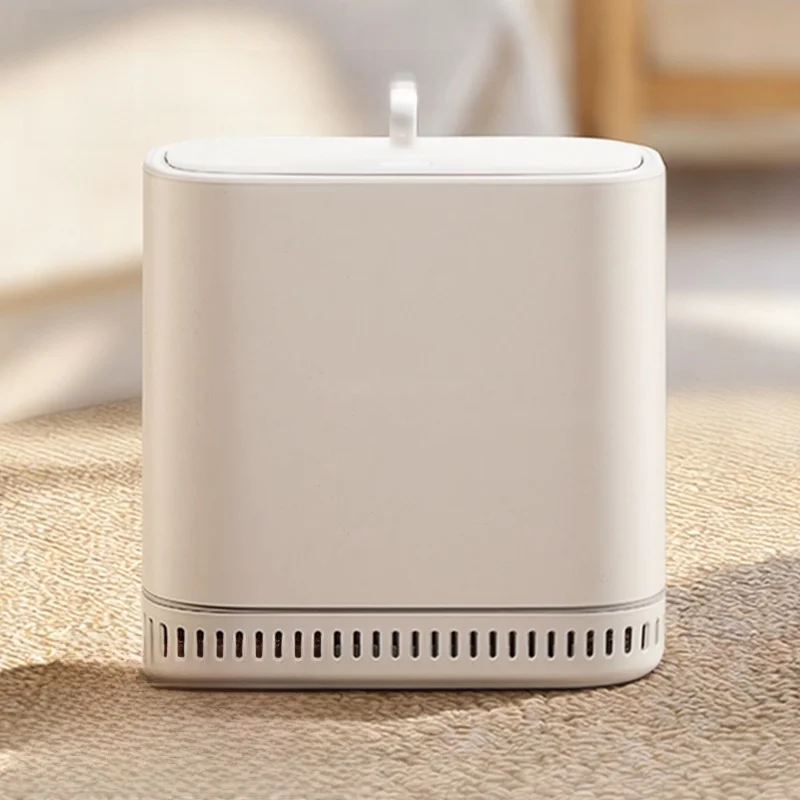 

Home Use Trash Can 7L Large Capacity Rectangular Shape Kitchen Bathroom Living Room Waste Bin with Lid Simple Style