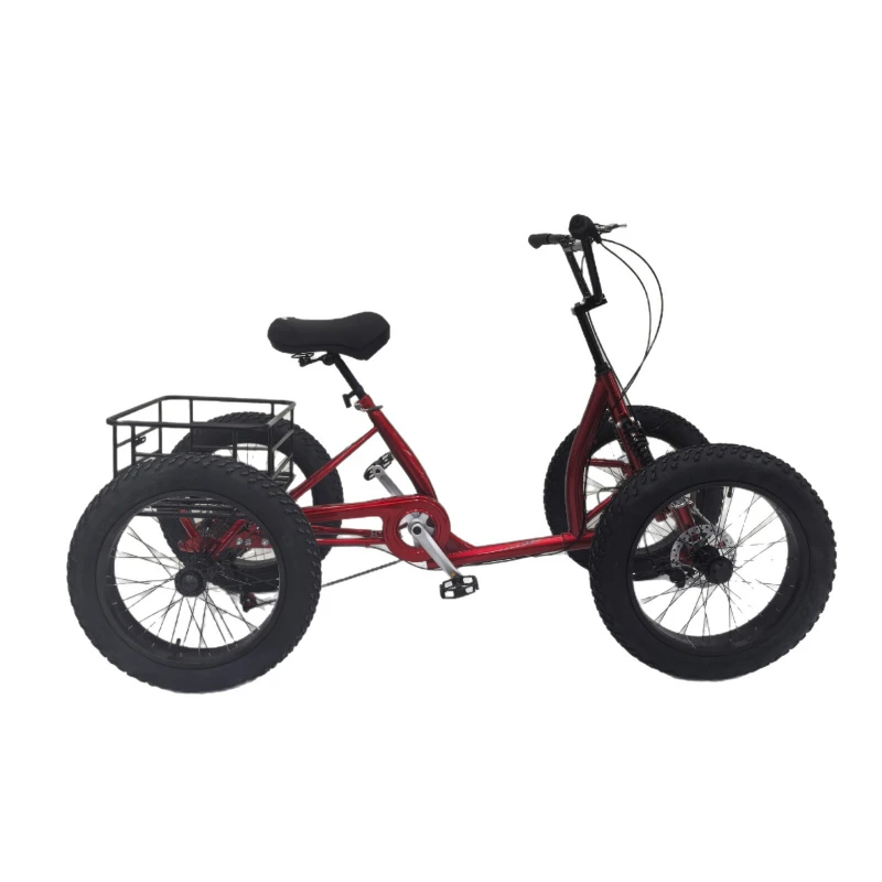 Four-wheeled bicycle Four-wheeled eight-way freight electric bicycle
