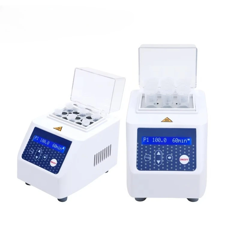 Portable Digital Heater 9 Program Laboratory Constant Temperature Mini Block Heater Dry Bath Incubator
