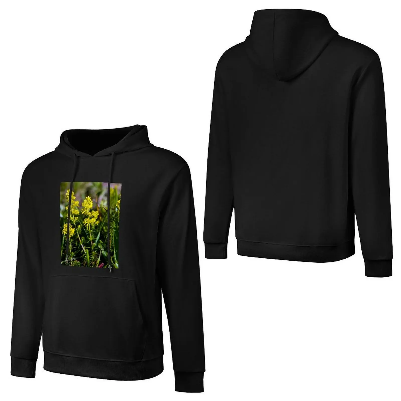 Galium Verum (Lady’s Bedstraw), Inishmore, Aran Islands Pullover Hoodie men wear men clothes korean clothes pullover hoodies