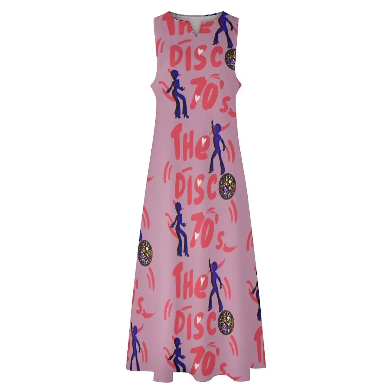 The Disco 70's Long Dress long dress women purple dress women party dresses