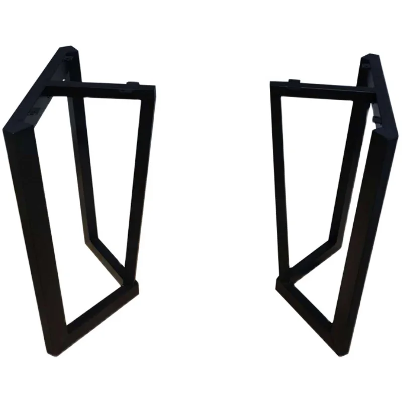 

Heavy-duty wrought iron rectangular coffee table down table meal large board tea support foot office metal table foot bracket