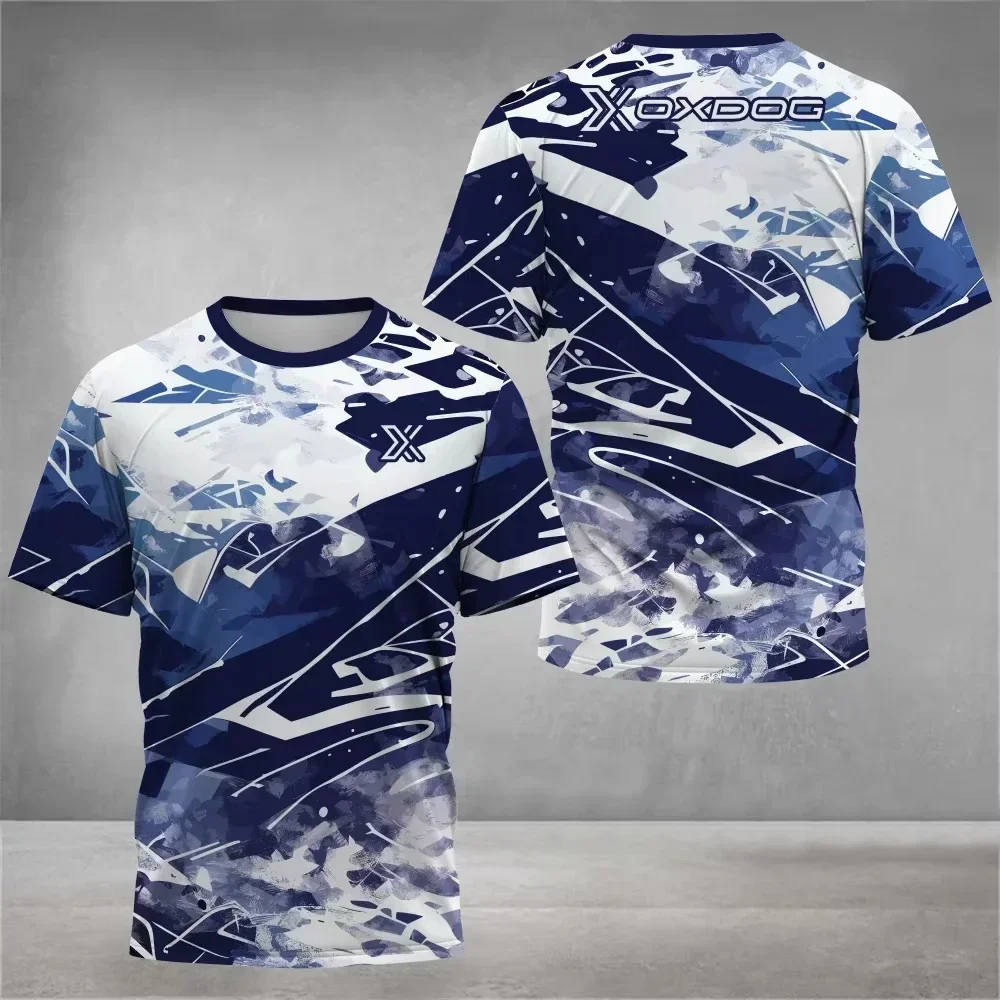 2025 Men's Tennis Jersey Unisex Sports T-Shirt Clothing Breathable Quick Dry Short Sleeve T-Shirts Print Crew Neck Sports Tops