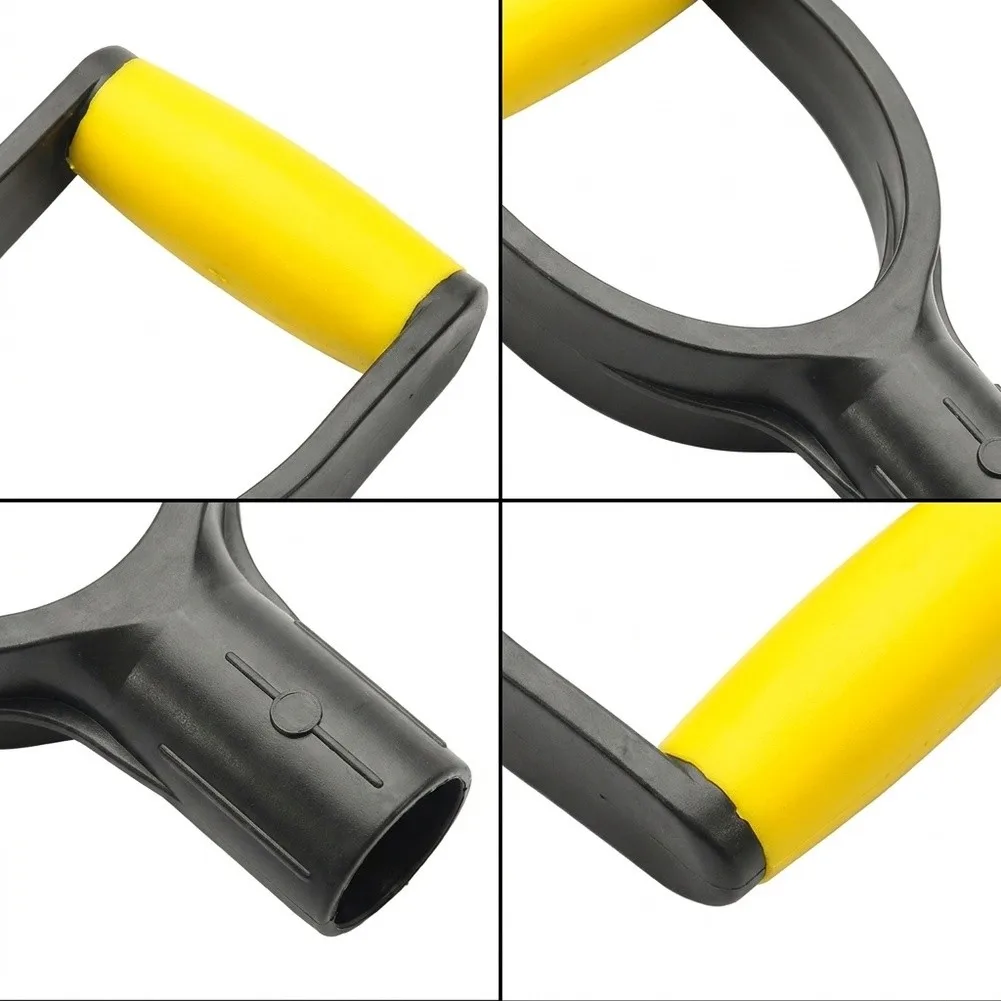 D-Style PVC Handle Replacement for Shovels Rakes and Spades With 1-1/4 inch inner diameter and Broad Tool Shaft Compatibility