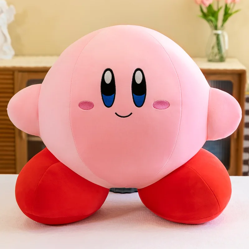 30CM Anime Star Kirby Figure Toys Soft Animal Doll Pink Doll Sleeping Pillow Room Ornament Decoration Toys For Children's Gift