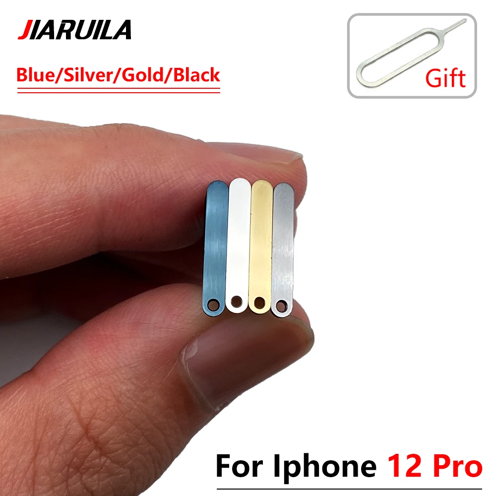 20 Pcs For Iphone 12 Pro Max Sim Card Slot Tray Holder Sim Card Reader Socket