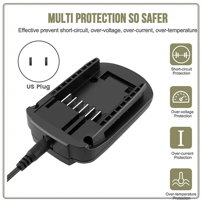موثوقة-WA3732 شاحن WA3742 20 فولت شاحن بطارية ل Worx 20 فولت بطارية ليثيوم WA3578 WA3525 WA3520 WA3575 ، WA3732 شاحن WA374