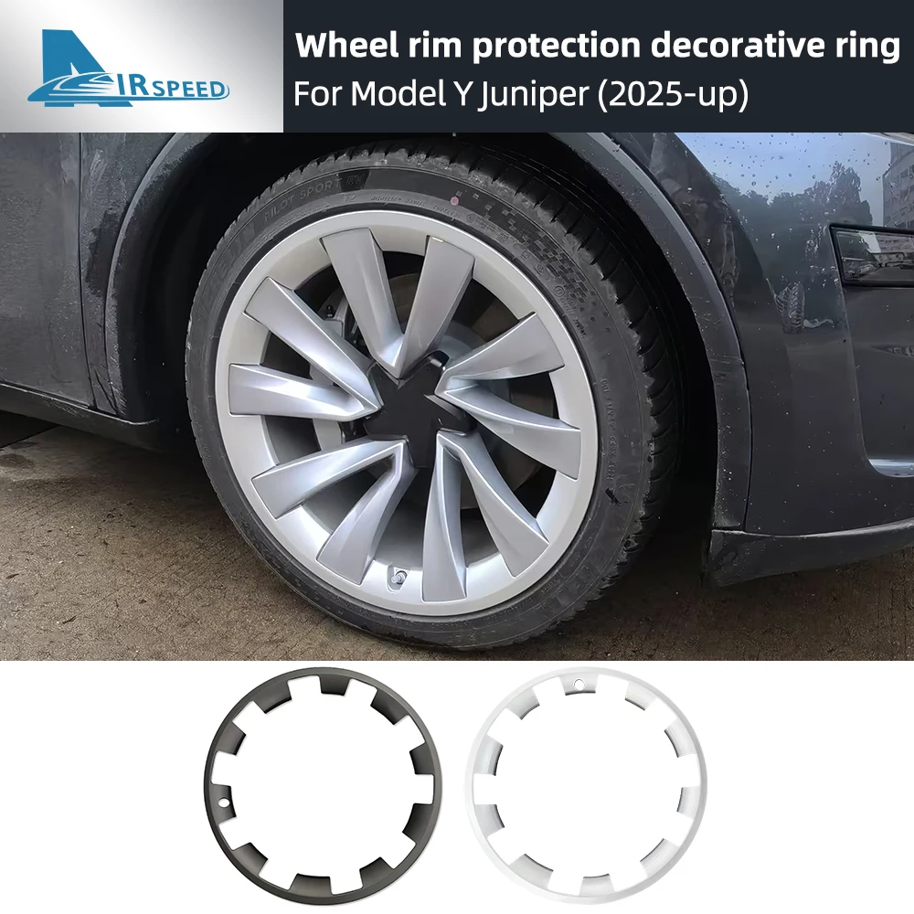 

20 Inches Wheels ABS Rim Guard Rim For Tesla Model Y Juniper 2025-UP Car Hubcap Cover Hubcap Patch Scratch Proof Hub Cap Trim