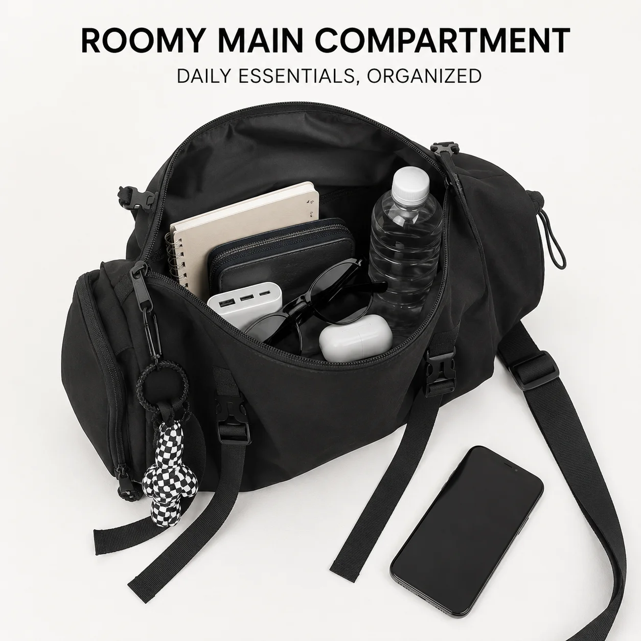 حقيبة كتف رجالية عصرية مقاومة - مراجعة Sling Backpack Shoulder وسعره