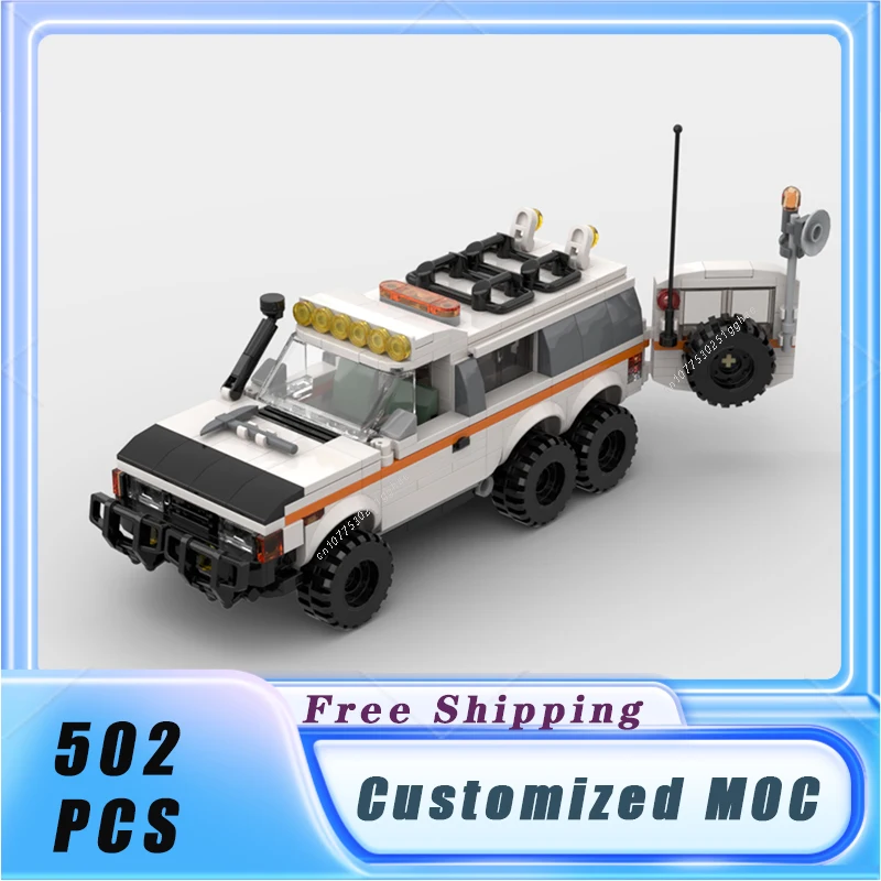 Classical Speed Vehicle MOC 1996 Isuzu Trooper Polar Building Blocks Assemble Model Sets DIY Children's Toys Christmas Gifts