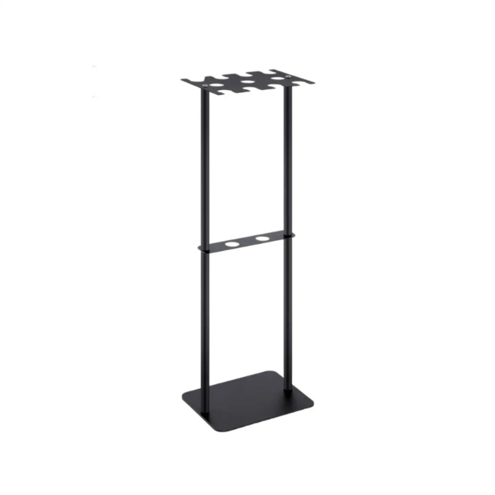 Metal Baseball Bat Stand Iron Sports Rack Storage Organizer Floor Holder for Home Gym Equipment