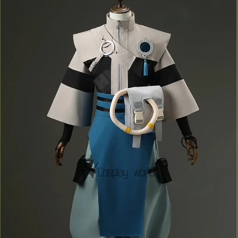 

Anime Gachiakuta Cosplay Costume Zanka Uniform Set For Women Men Choker Akuta Cleaners Carnival Halloween Party Playrole Clothes