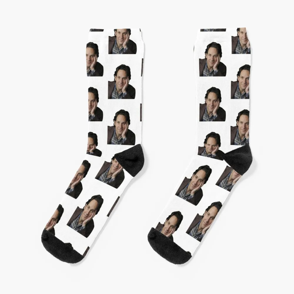 S-Fashionjew Paul-Rudd T-Shirts Brown Graphic Retro Shirt Socks hiking Climbing sports and leisure Mens Socks Women's