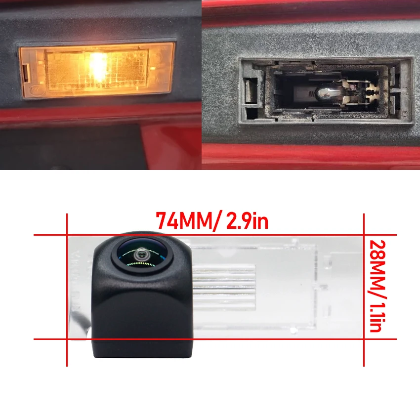 Rear View Camera For Renault Kadjar 2015 2016 2017 2018 2019 2020 HD CCD Night Vision Back Up Parking Camera high quality RCA